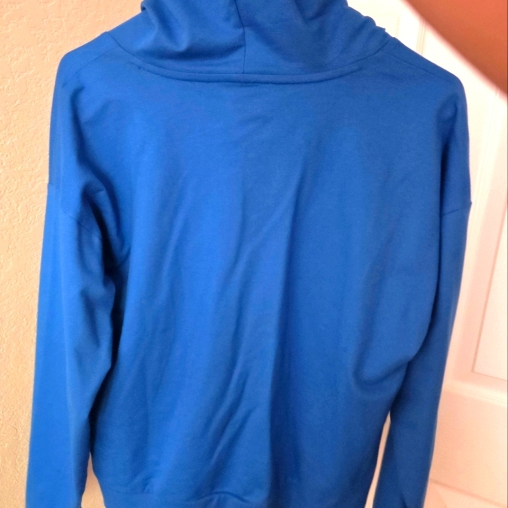 Blue Hoodie with Drawstring - Picture 7 of 7
